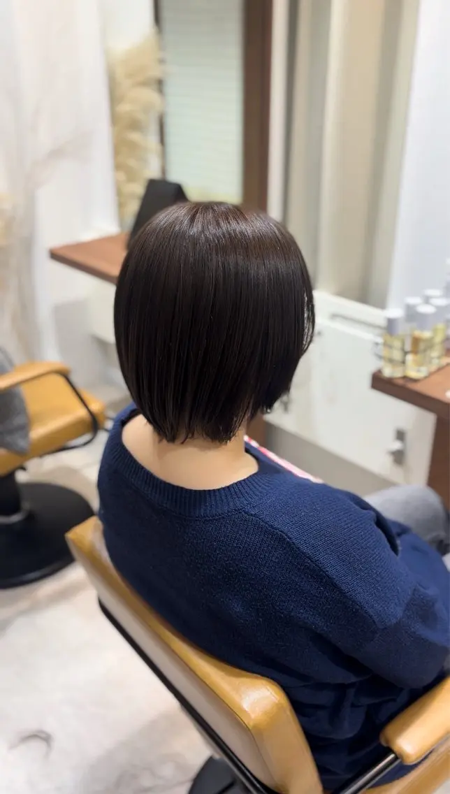 🎀似合わせカット+盛れるお顔周り🎀/ヘッドスパ付き☆*。2stepトリートメント♡の写真