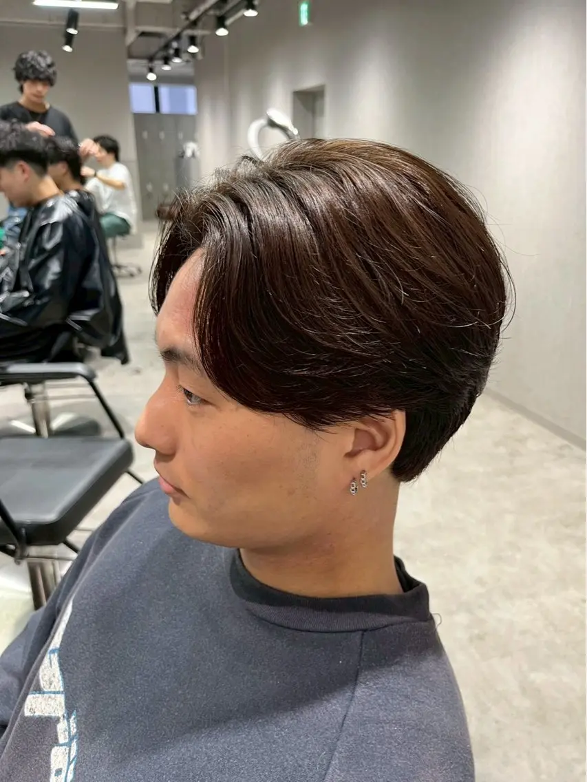 【メンズ】【雰囲気を変えたい方】ファッションカラー（ワンカラー）✨の写真