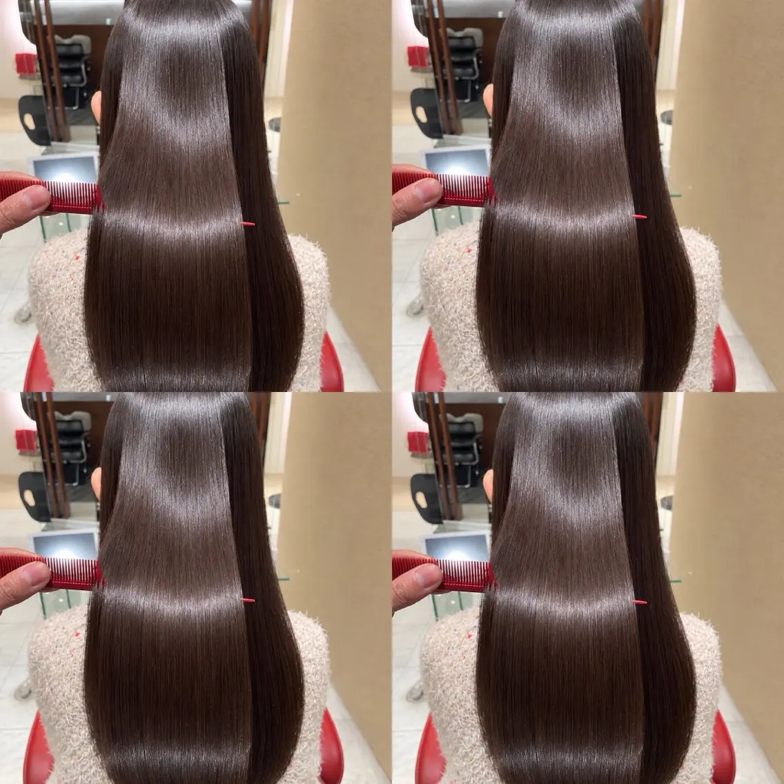 ロング 美髪矯正🪞髪質改善 KURIHARAのヘアスタイル
