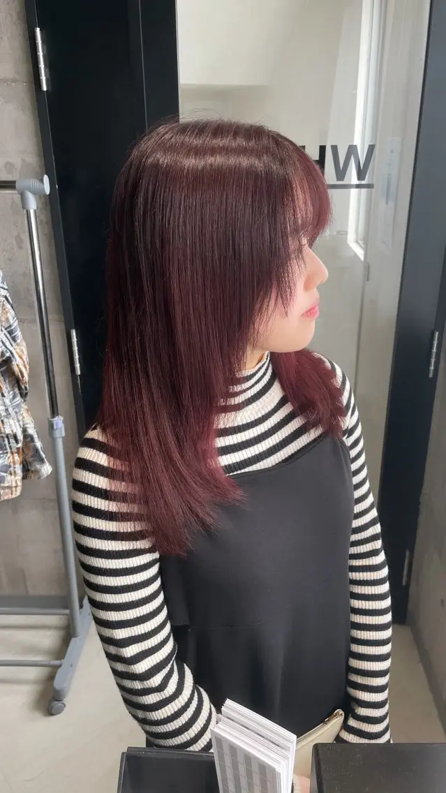 ミディアム カラー カット ヘアカラー トリートメント 🫧透明感/美髪🫧 Hiroakiのヘアスタイル