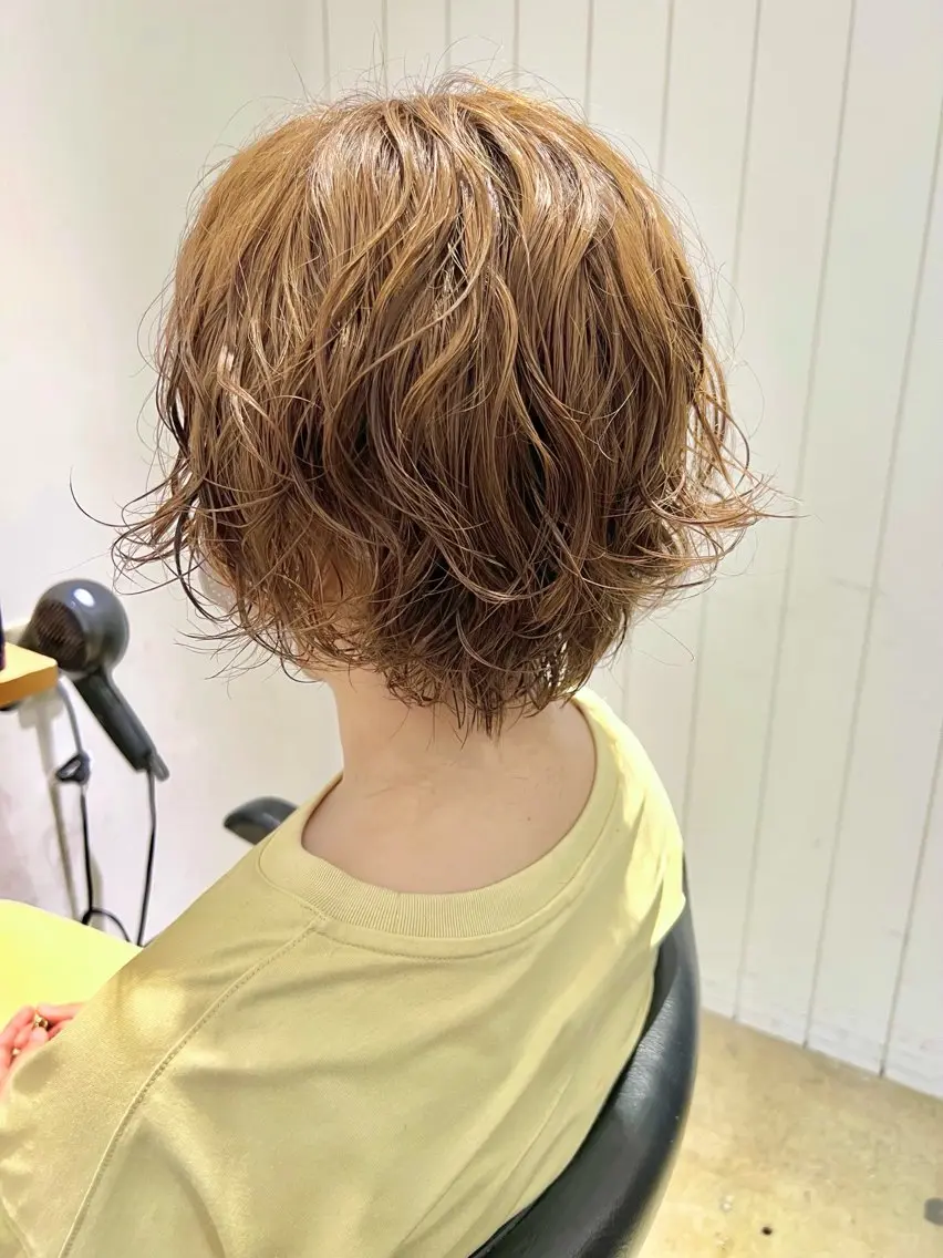 🌸5.6月限定🌸【レディースパーマ】パーマ＋カット+選べるトリートメントの写真