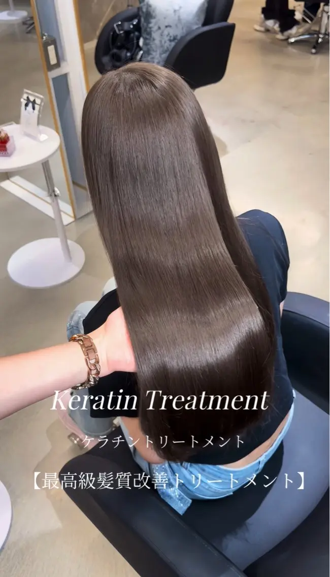 ロング カラー トリートメント 髪質改善🫧 カラー特化/Hinaのヘアスタイル