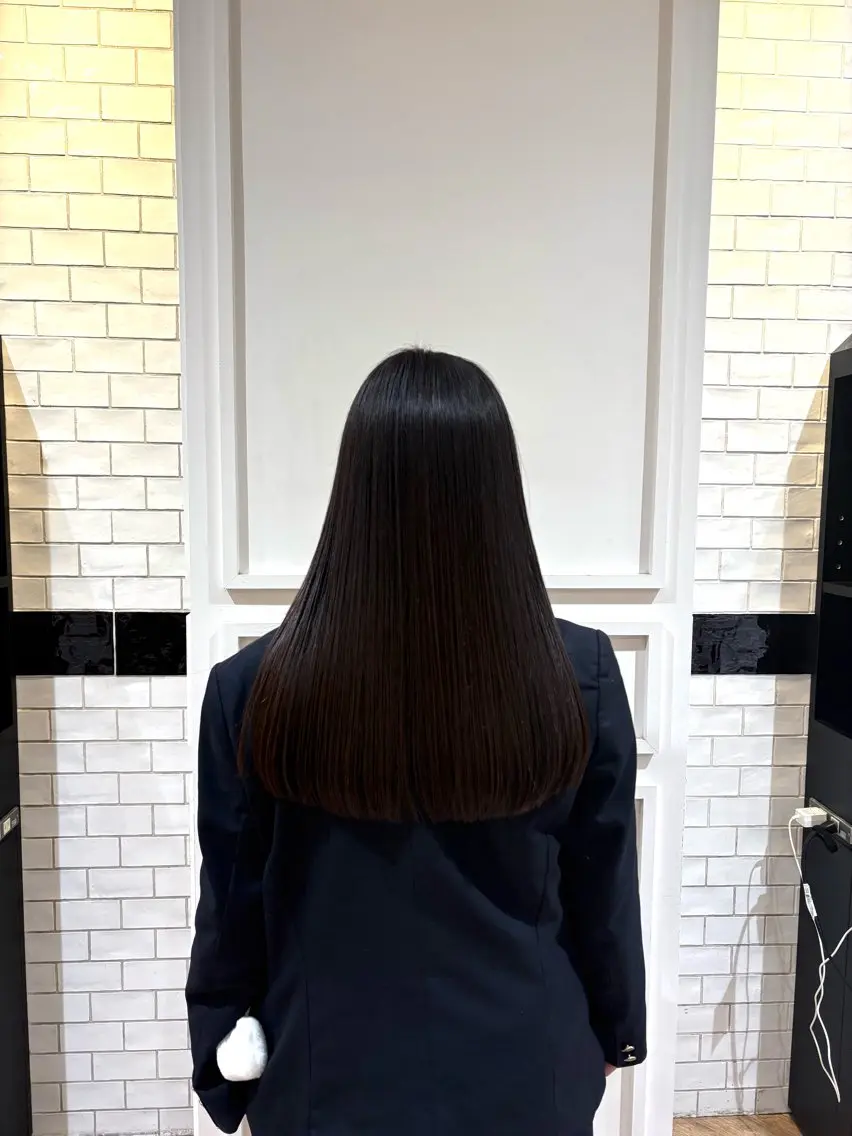 ロング ロング かじ りんねのヘアスタイル