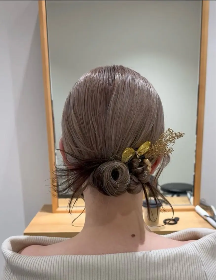 ヘアアレンジ 河津 茉央のヘアスタイル