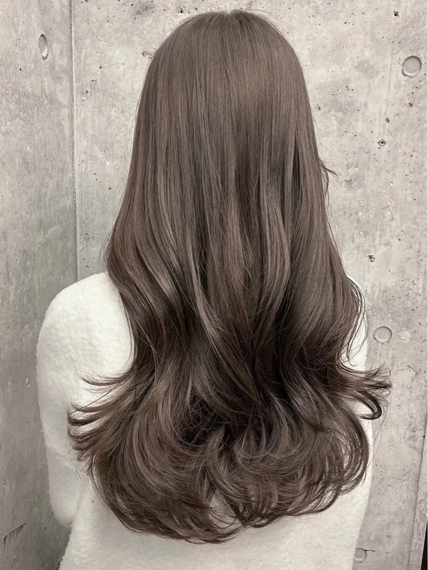 ロング カラー ヘアアレンジ 縮毛矯正 縮毛矯正・カラー特化 指名No.1shunのヘアスタイル