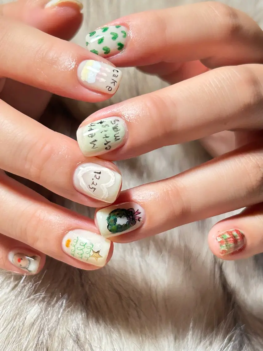 ネイル ハンドネイル lady bird yoshieのネイルデザイン