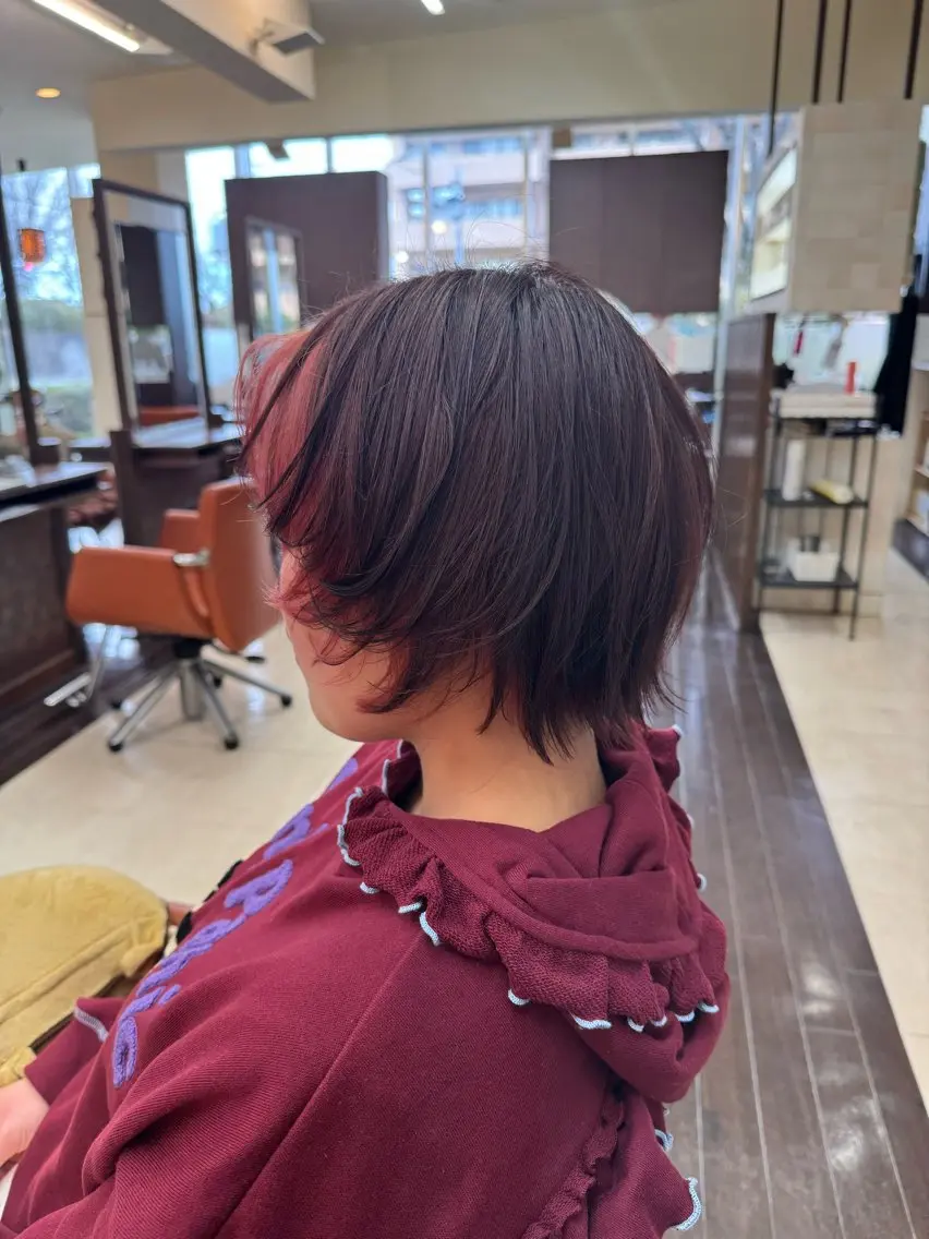ショート カット ヘアカラー トリートメント レイヤー職人・ 似合せ美容師そうまのヘアスタイル