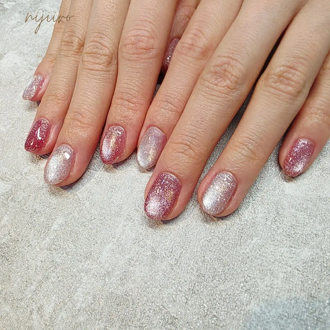 ネイル ハンドネイル nijiiro🌈 サトウのネイルデザイン