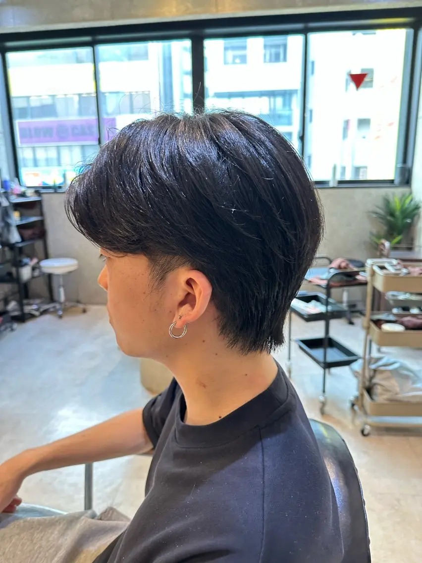 ショート メンズ KOGA/ パーマモデル募集のヘアスタイル