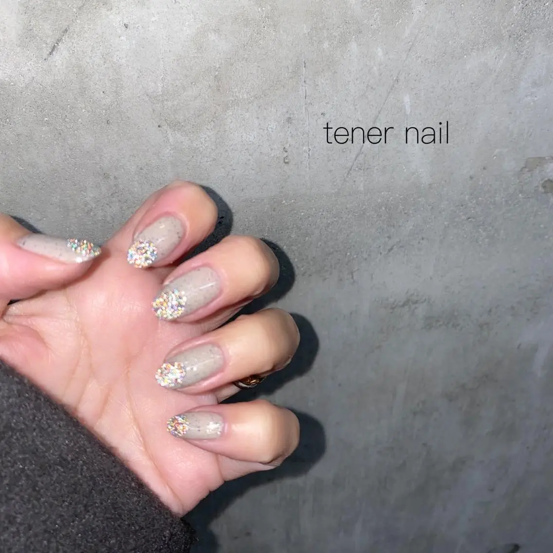 ネイル フラッシュネイル フレンチネイル ぷっくりネイル テネルネイル tener nailのネイルデザイン