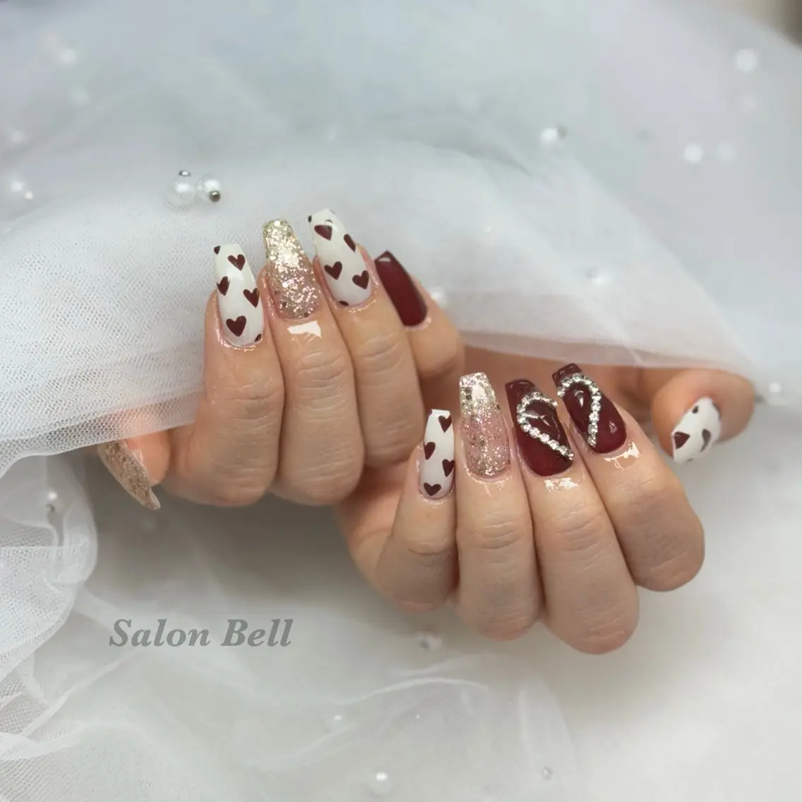 ネイル ハンドネイル Totalsalon Bell木村𝜗𝜚のネイルデザイン