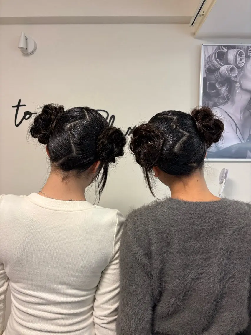 セミロング ヘアセット 六本木セットサロン MAYUのヘアスタイル