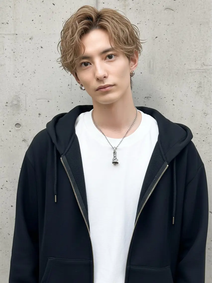 【メンズ限定】⭐️似合わせカット+透明感カラー⭐️の写真