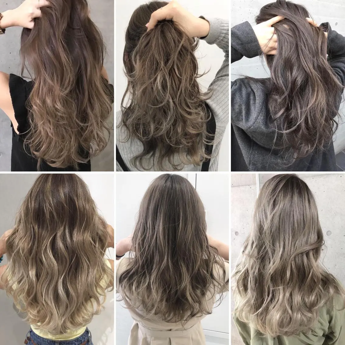セミロング カラー ヘアアレンジ 【公式】amble luxe池袋東口🩷のヘアスタイル
