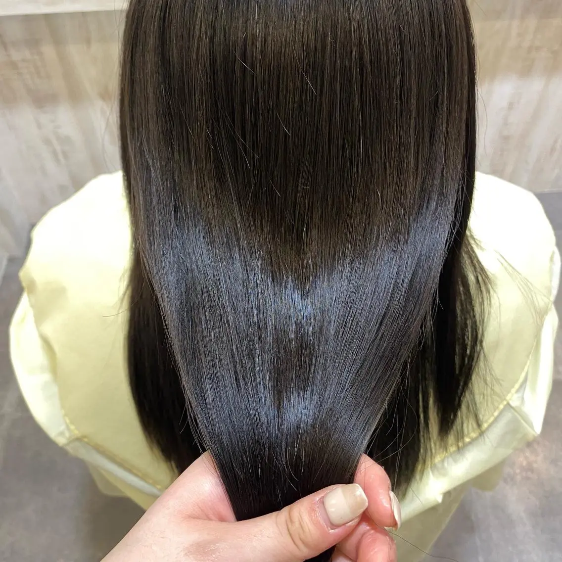 パーマ ストレートパーマ 松浦 るなのヘアスタイル