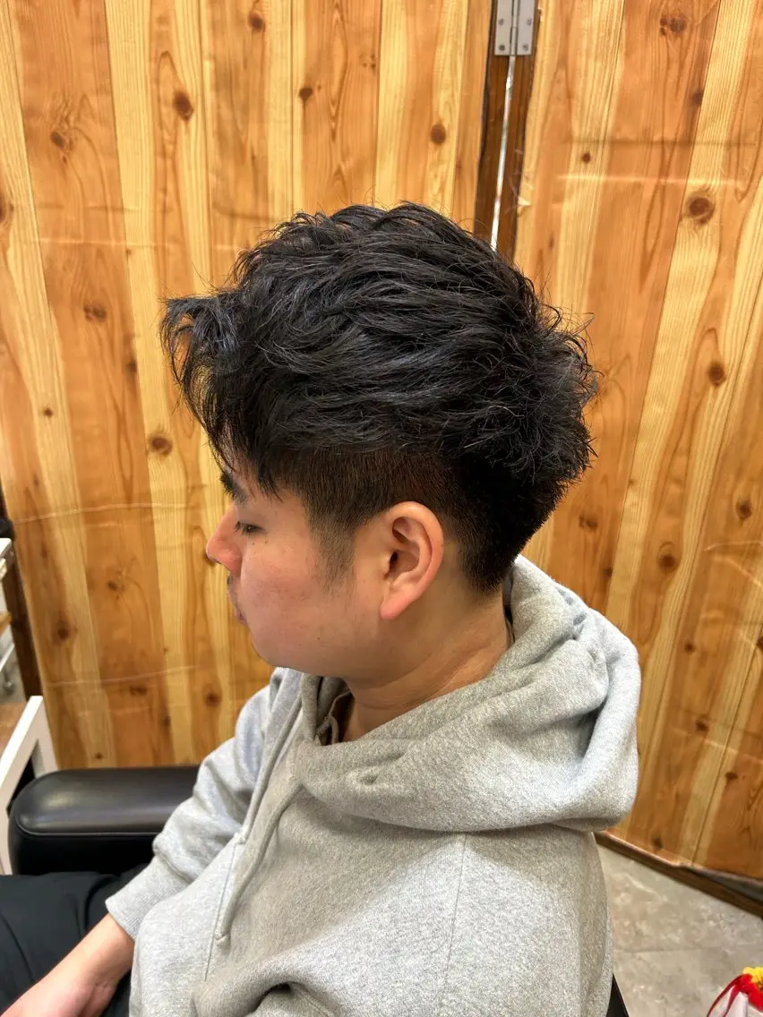 メンズ ツーブロック 刈り上げ 坂爪 智哉のヘアスタイル