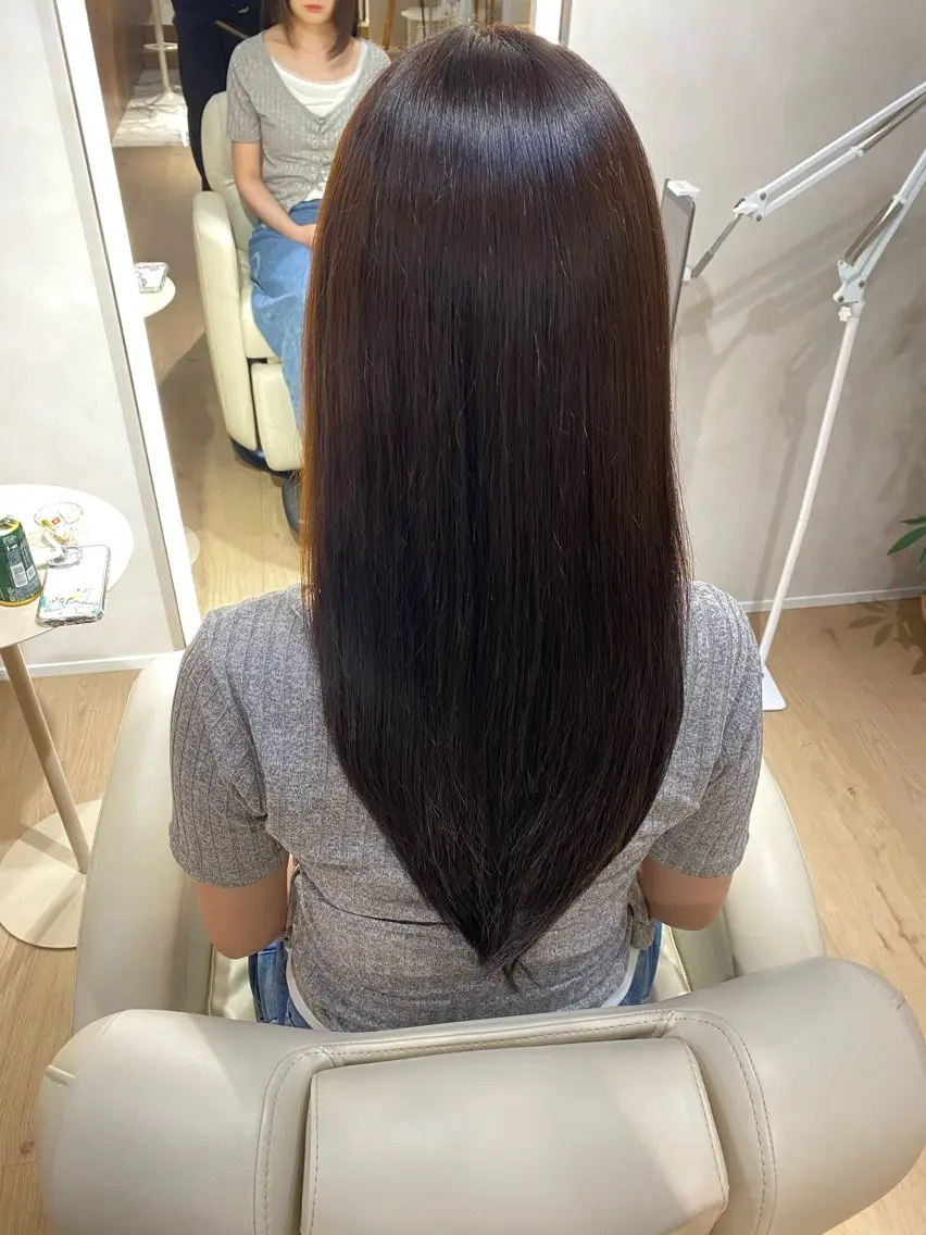 ロング 髪質改善 髪質改善ストレート ✂️前田龍之介のヘアスタイル