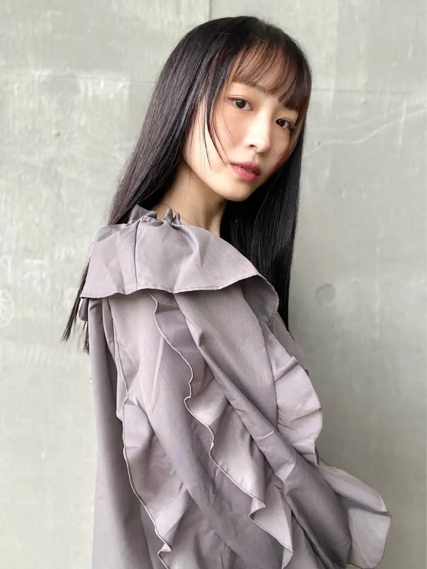 ロング カラー wakana / くびれカットのヘアスタイル