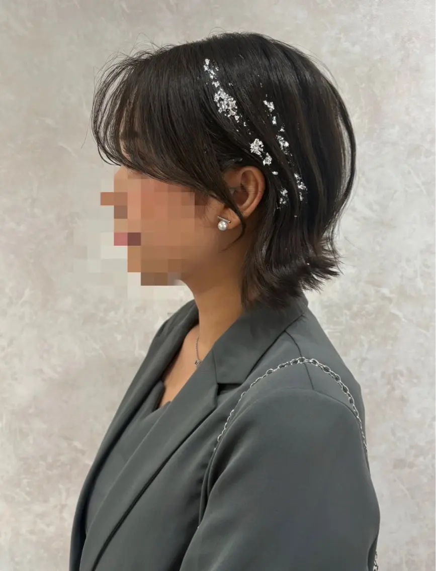 ショート ヘアアレンジ ショートボブ ボブ ショートヘア 外ハネヘア Noe' Akariのヘアスタイル