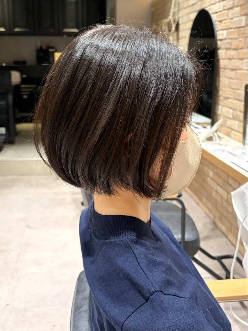 ショート ボブ カット メンズ/レイヤー COCOROのヘアスタイル