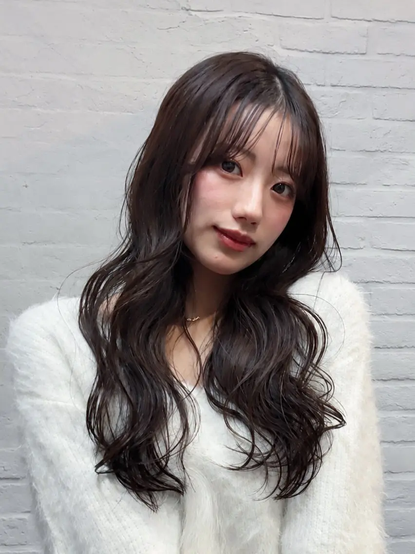 ロング 🌼Kana縮毛矯正 /似合わせカット🌼のヘアスタイル