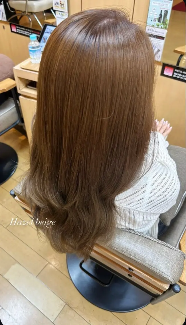 カラー 髪質改善 ヘアカラー トリートメント ヘッドスパ カラーモデル募集中 🤍中島朱音🤍のヘアスタイル