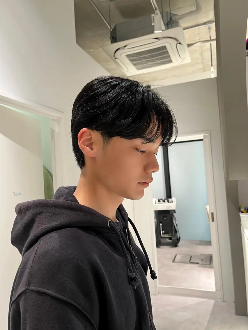 ショート パーマ メンズ メンズパーマ 中村 佳菜のヘアスタイル