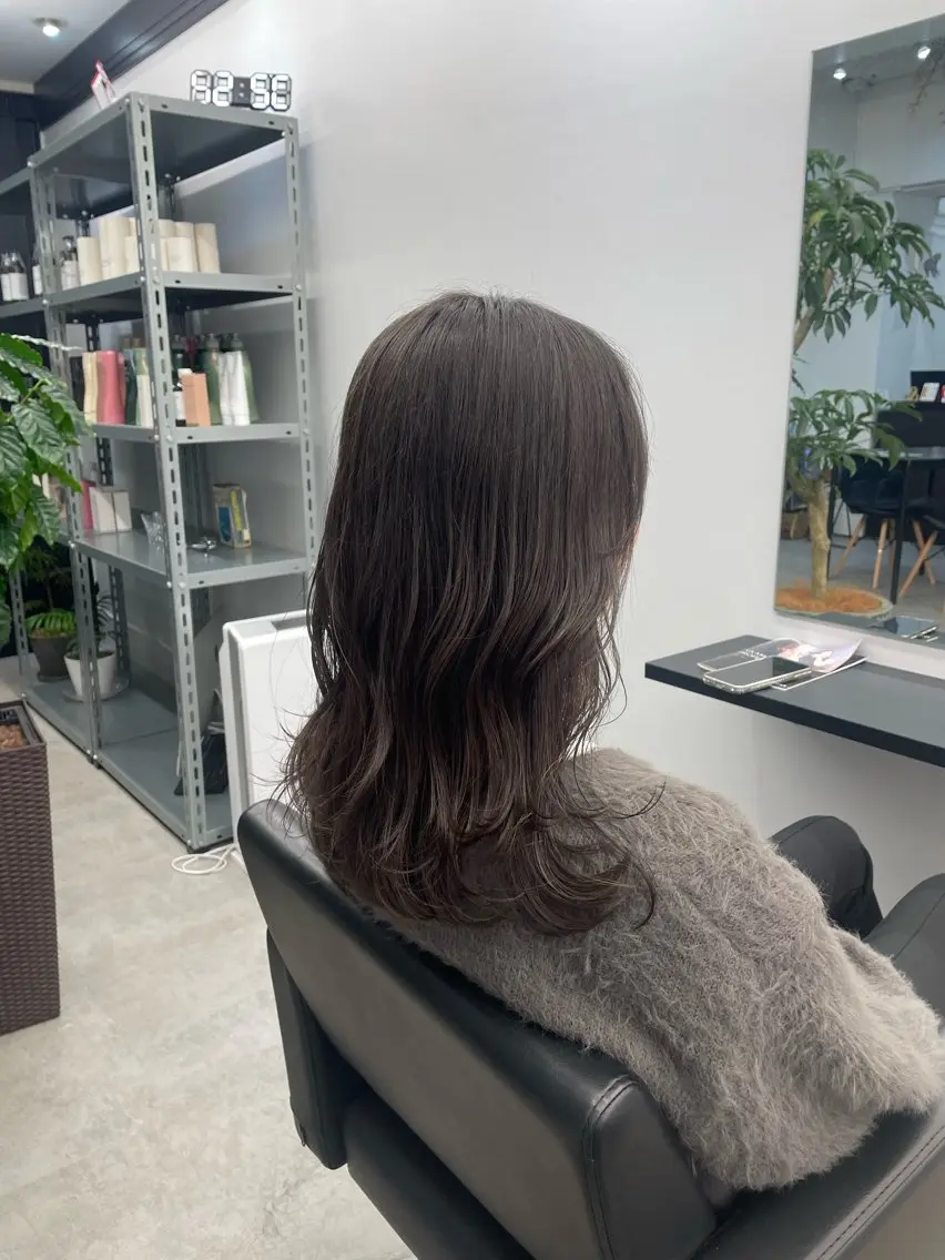 ミディアム 川上拓真 ✂︎学芸大学のヘアスタイル