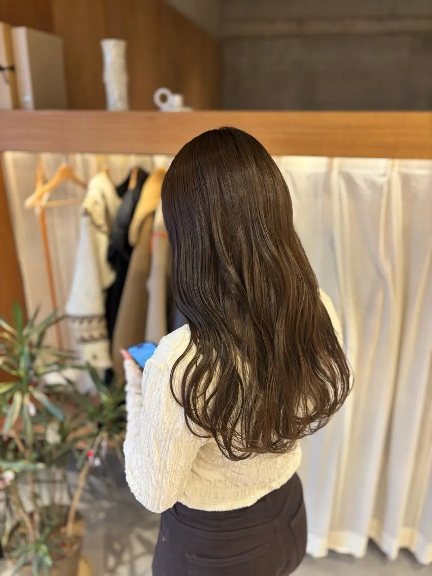 カット+カラー+トリートメント🦋💜の写真
