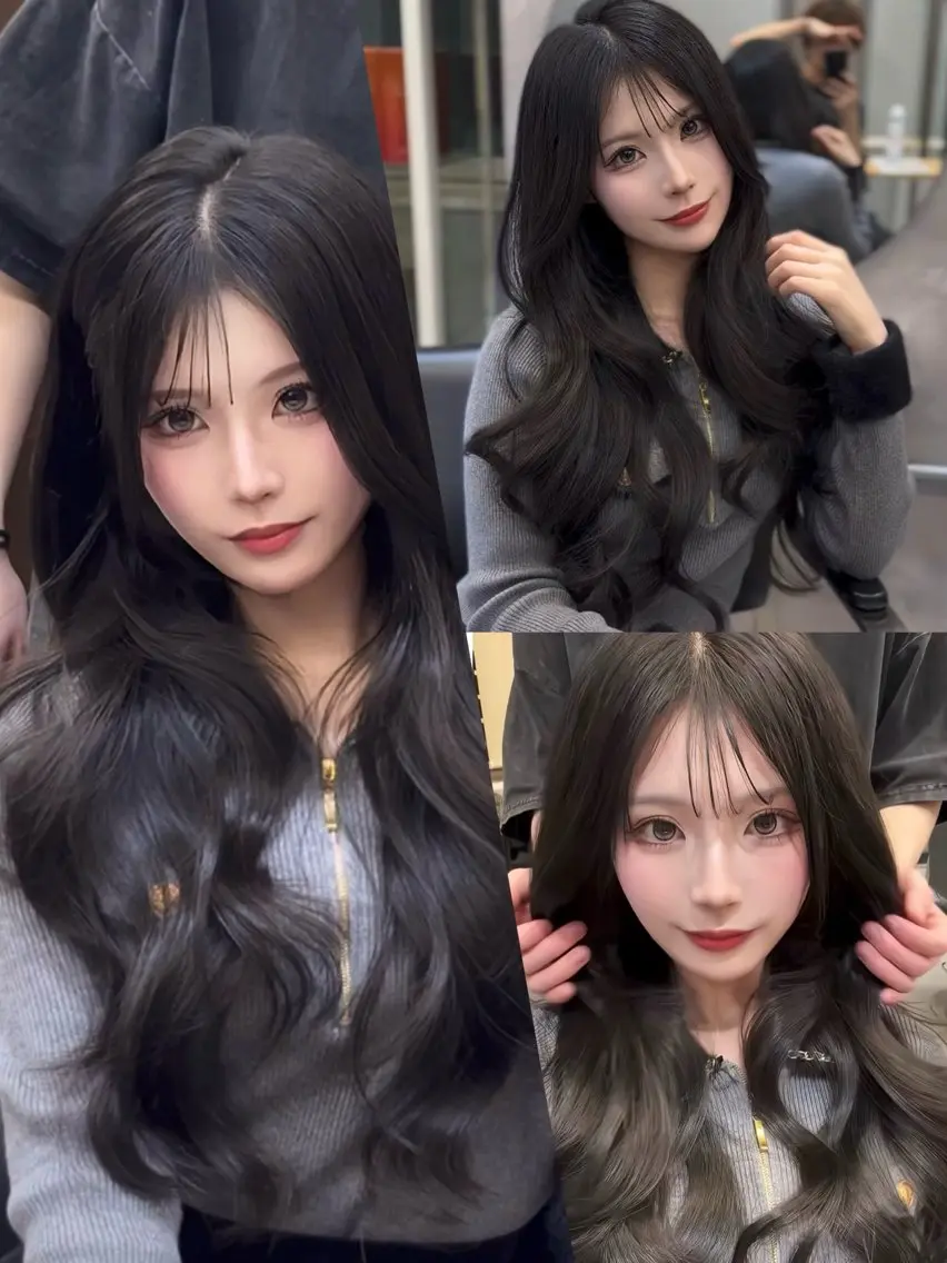 ロング カラー 宮本 優のヘアスタイル