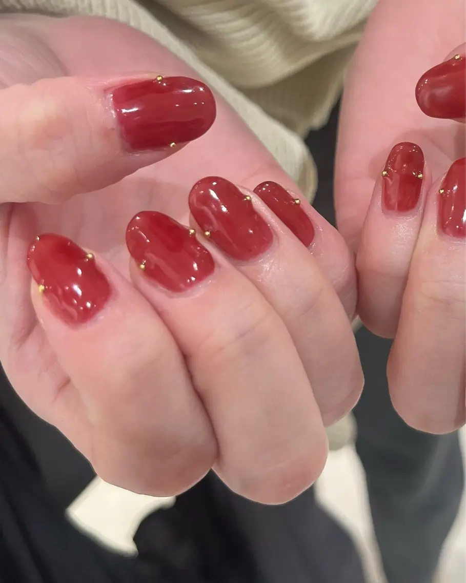 ネイル 持ち込み シンプルネイル ハンドネイル kanatsu yorikoのネイルデザイン