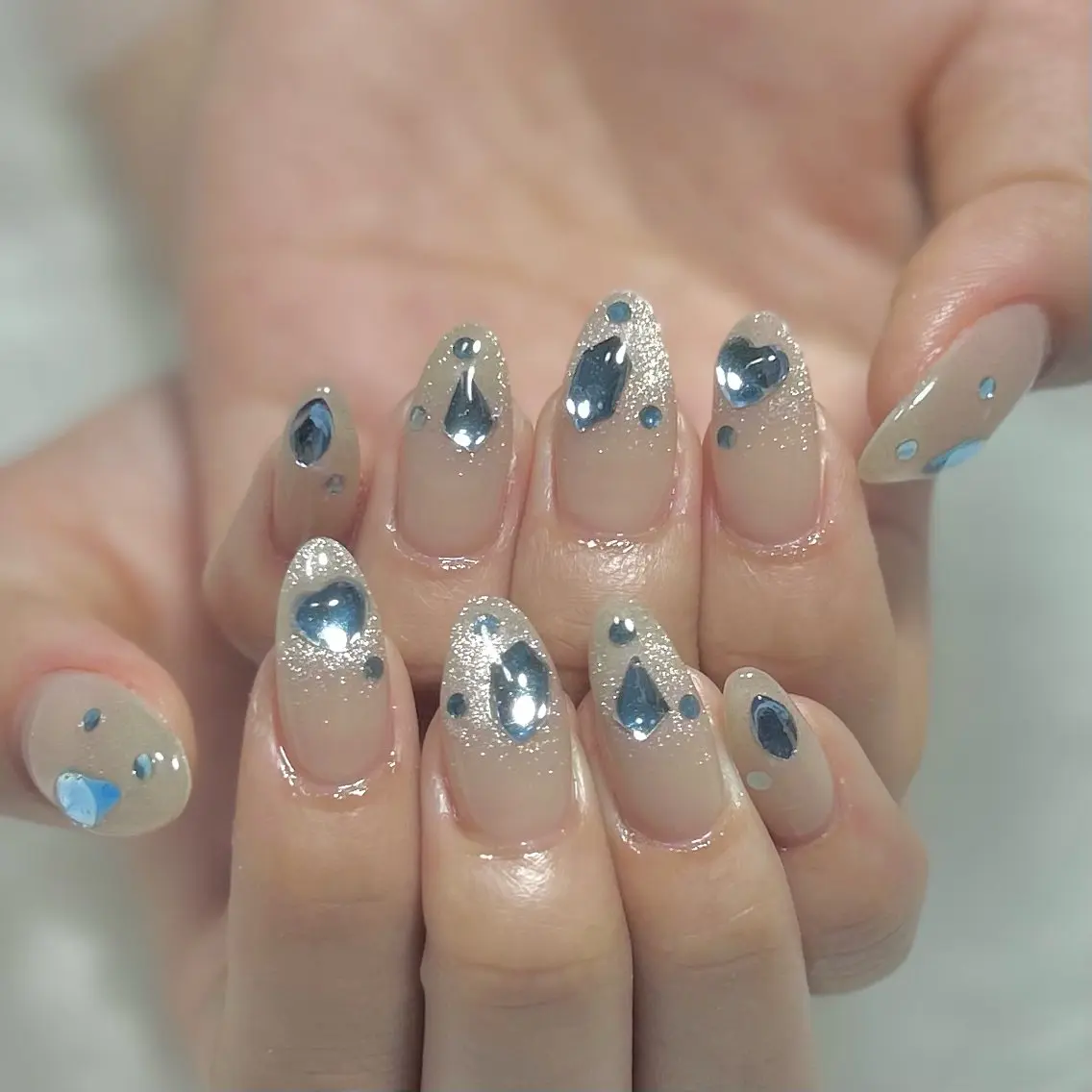 ネイル ハンドネイル ぷりゅねる Nanamiのネイルデザイン