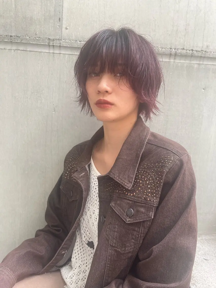 カラー かがやしづ ⭐️カラーモデルのヘアスタイル