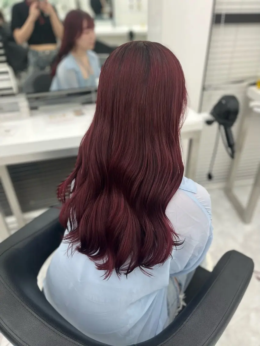 ロング カラー ヘアアレンジ Zina熊本🫧 Kurehaのヘアスタイル