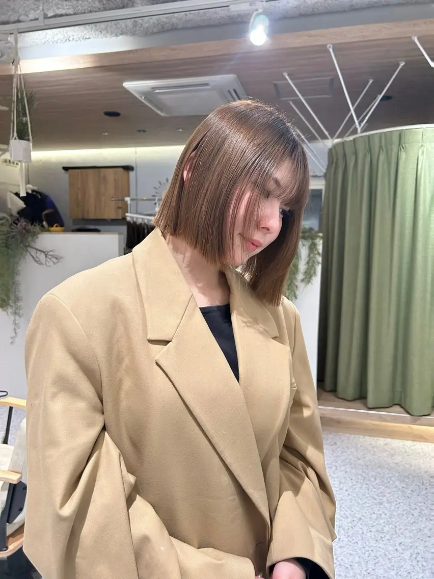 ミディアム カット hair&eye🎀 /momoKaのヘアスタイル
