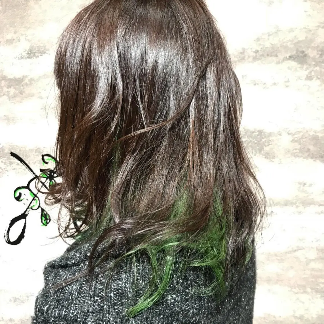 ミディアム カラー インナーカラー 🫟Blanco🫟 Color&Careのヘアスタイル