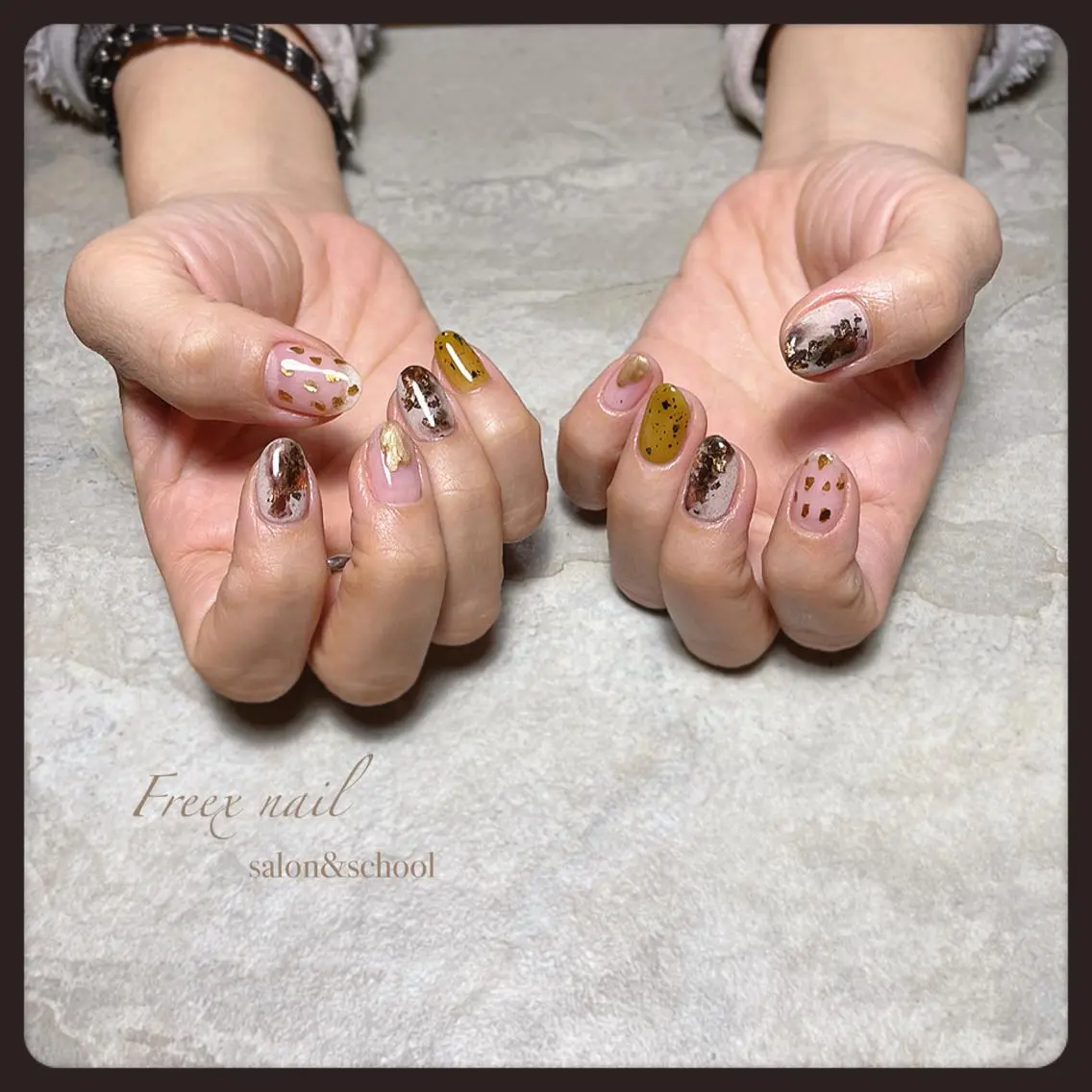ネイル ニュアンスネイル freex nail /ニュアンス/個性派のネイルデザイン