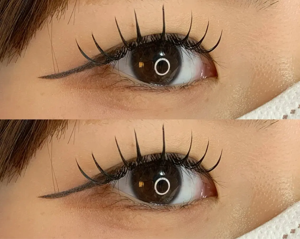 マツエク・マツパ フラットラッシュ Eyelash Salon IROのマツエク・マツパデザイン