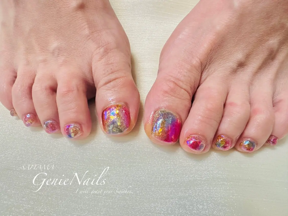 メンズ ネイル アートネイル メンズネイル 夏ネイル Genie Nailsのネイルデザイン