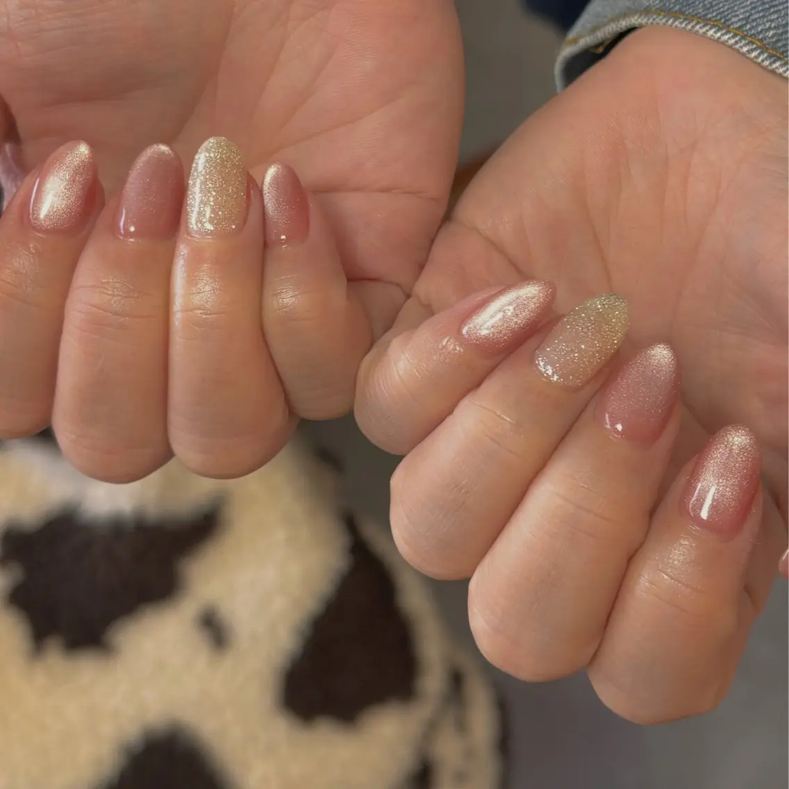 ネイル フラッシュネイル ジェルネイル キラキラネイル マグネットネイル ニュアンスネイル ハンドネイル tamu nail 金町のネイルデザイン