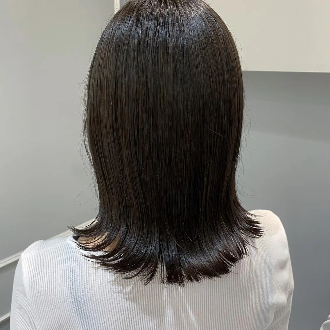 ミディアム 韓国ヘア🍒渡辺 咲🍒のヘアスタイル