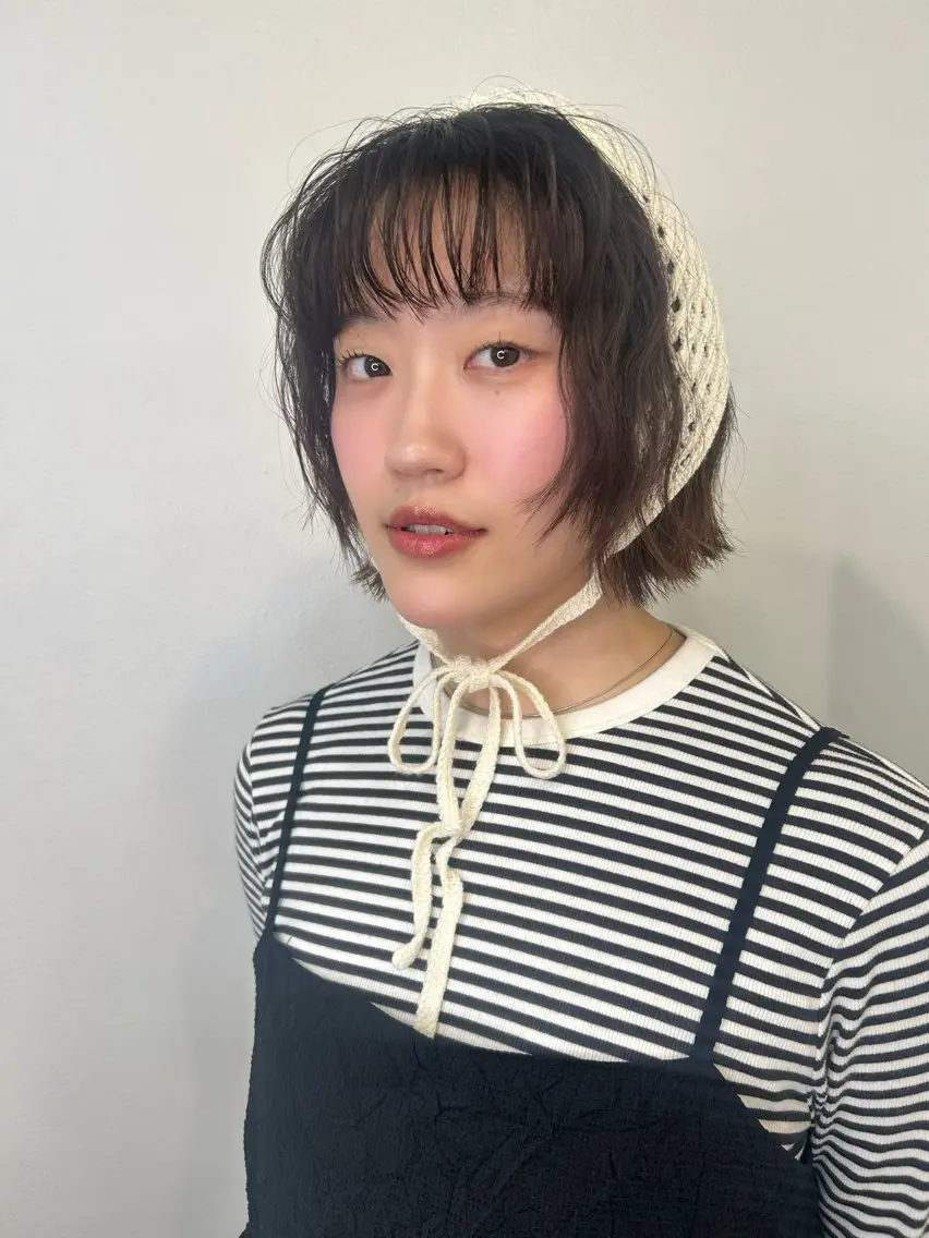 ショート ベージュ/グレージュ / luna🧸🤎のヘアスタイル