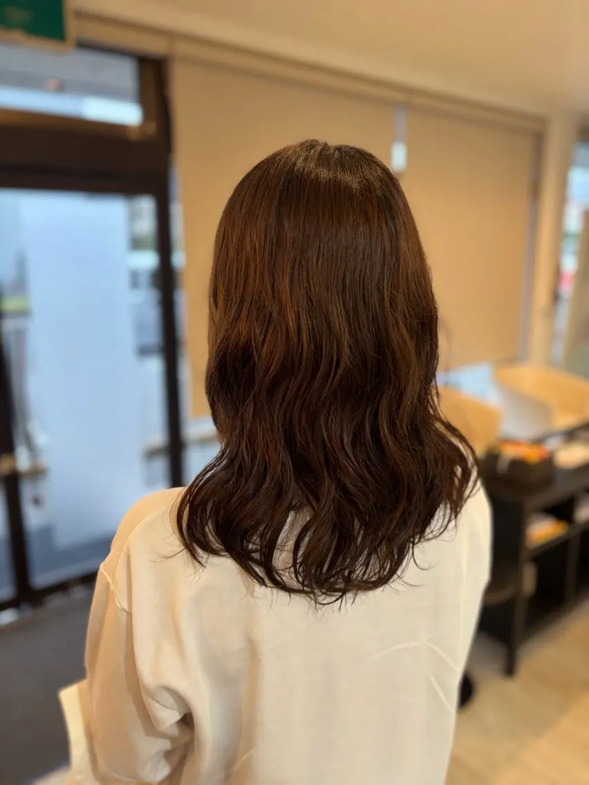 🍒カット+デジタルパーマの写真