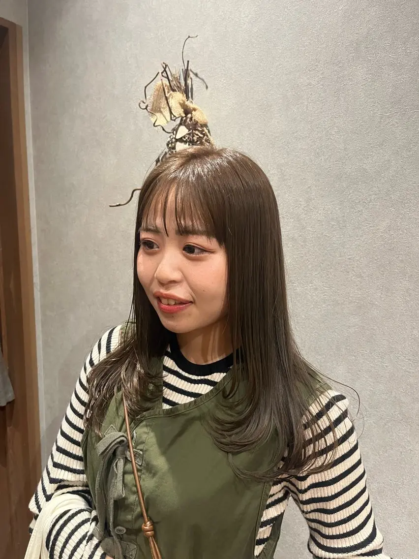 ロング レイヤーカット ami 〔ranka〕のヘアスタイル