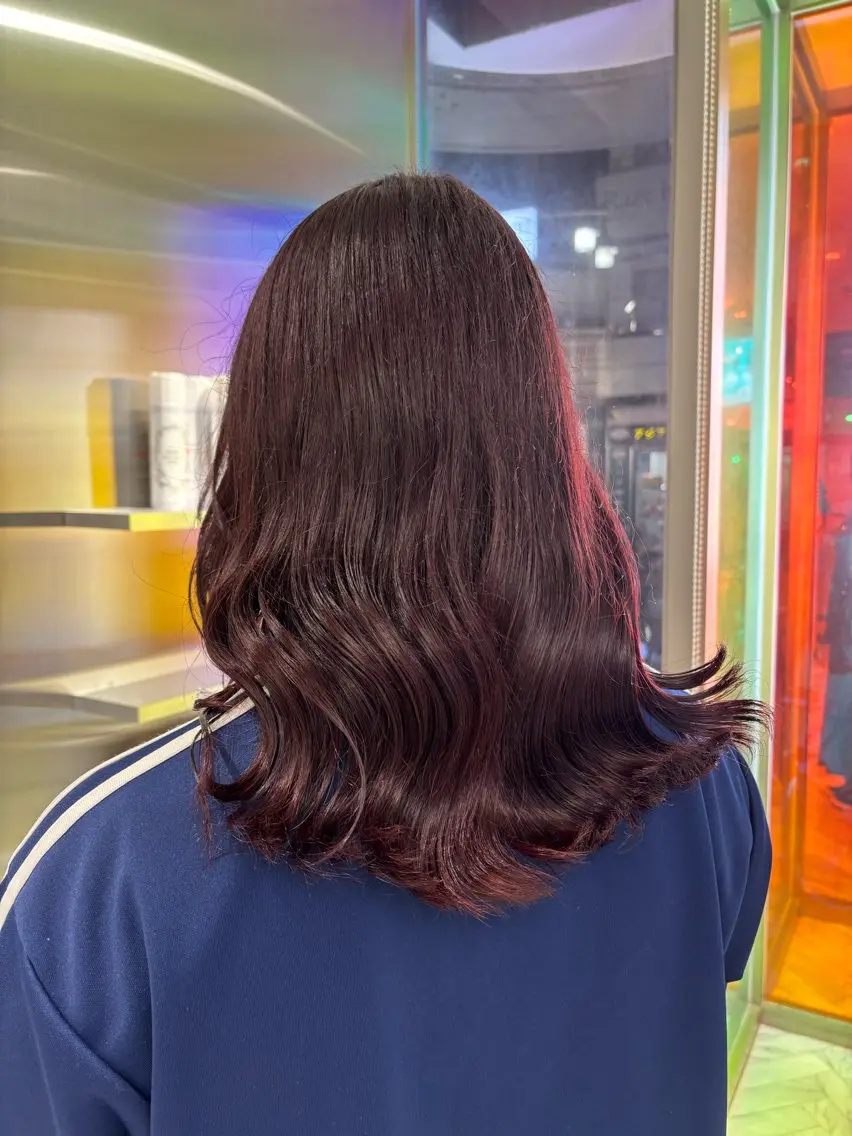 セミロング カラー ヘアカラー cocoro💗 ﾏﾂｴｸ/ﾈｲﾙのマツエク・マツパデザイン