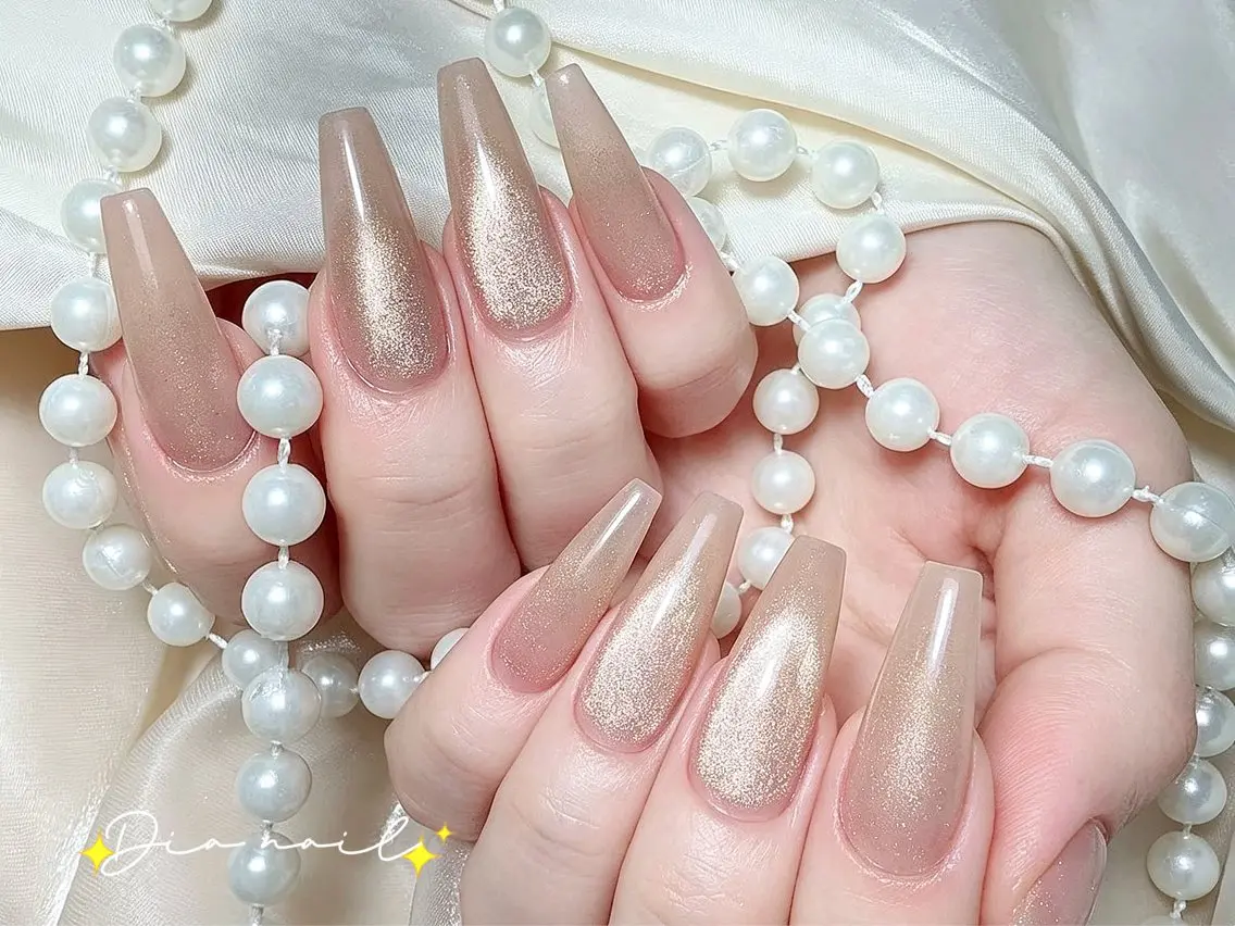 ネイル 韓国ネイル マグネットネイル ニュアンスネイル 夏ネイル ワンホンネイル ハンドネイル Di'a nail ネイルサロンのネイルデザイン