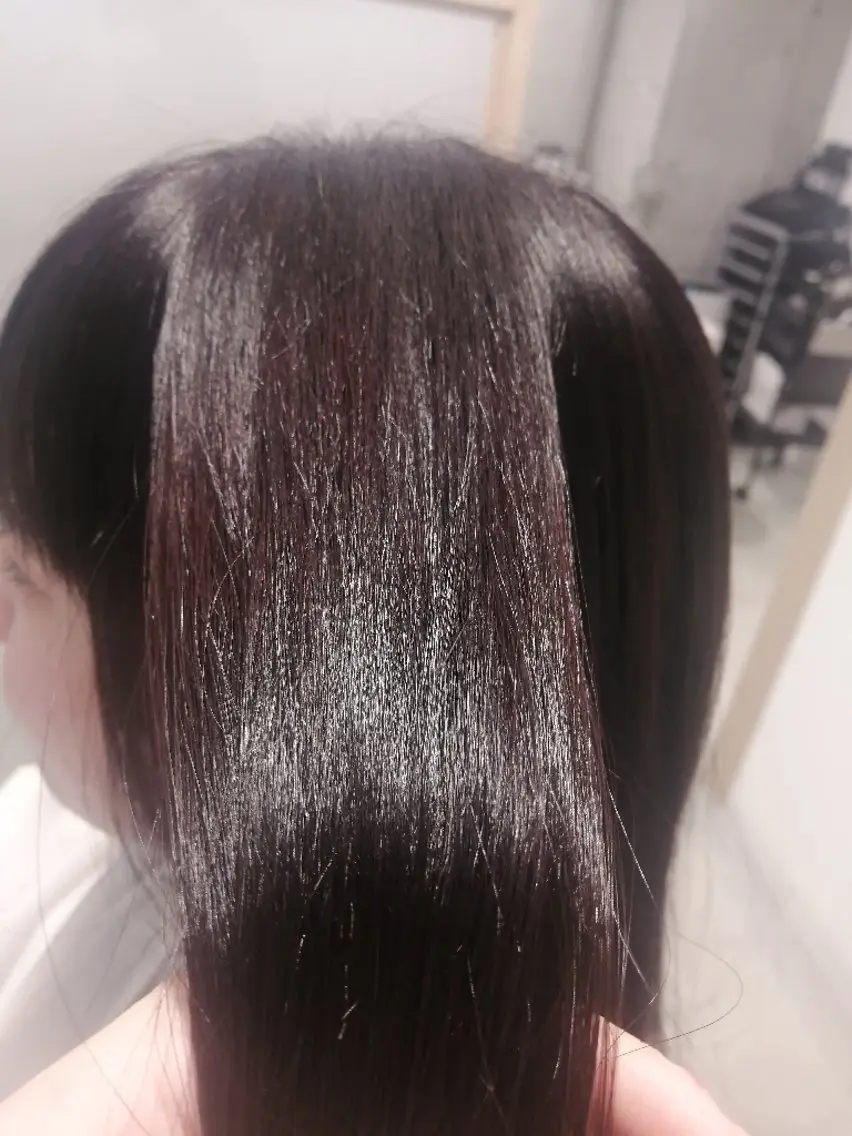 ロング ピンクブラウン カット ヘアカラー 藤原仁美/レイヤー /透明感カラーのヘアスタイル