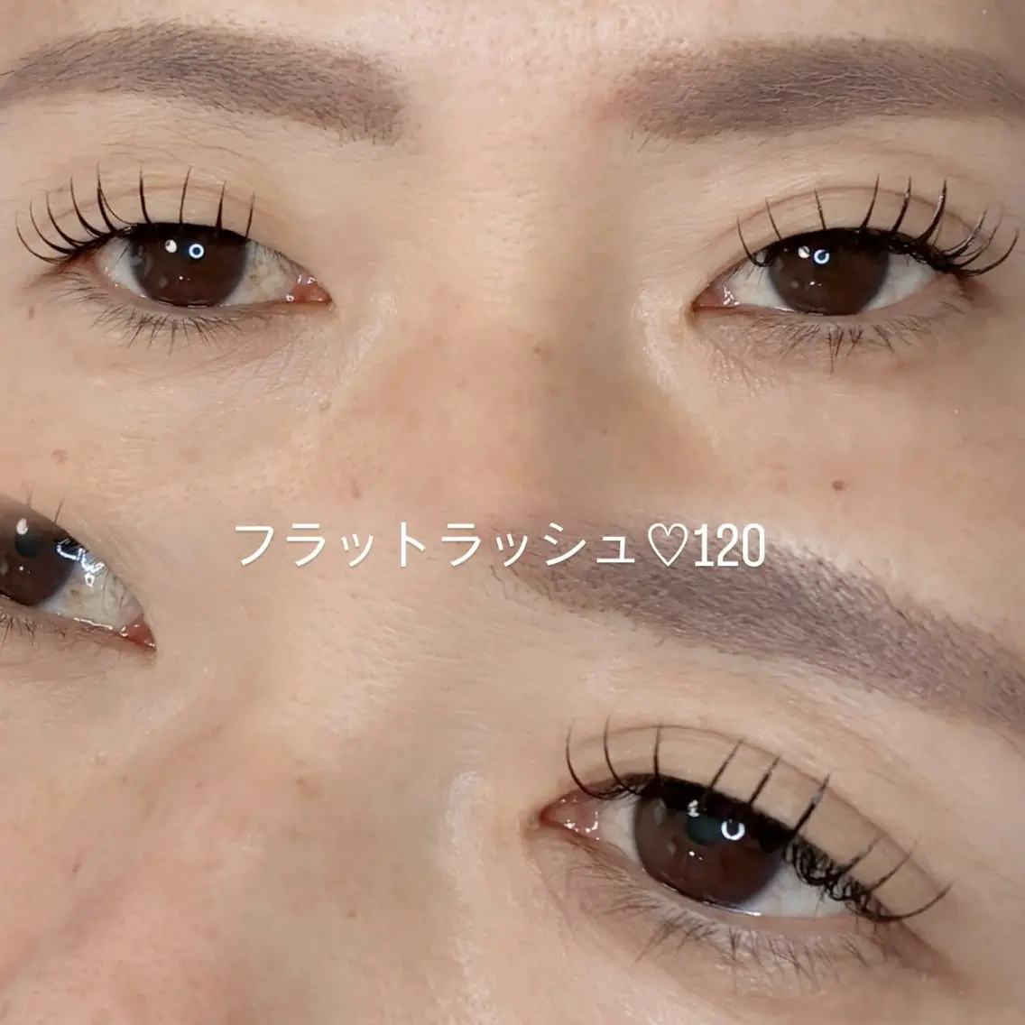 マツエクモデル💕【フラットラッシュ〜120本】の写真