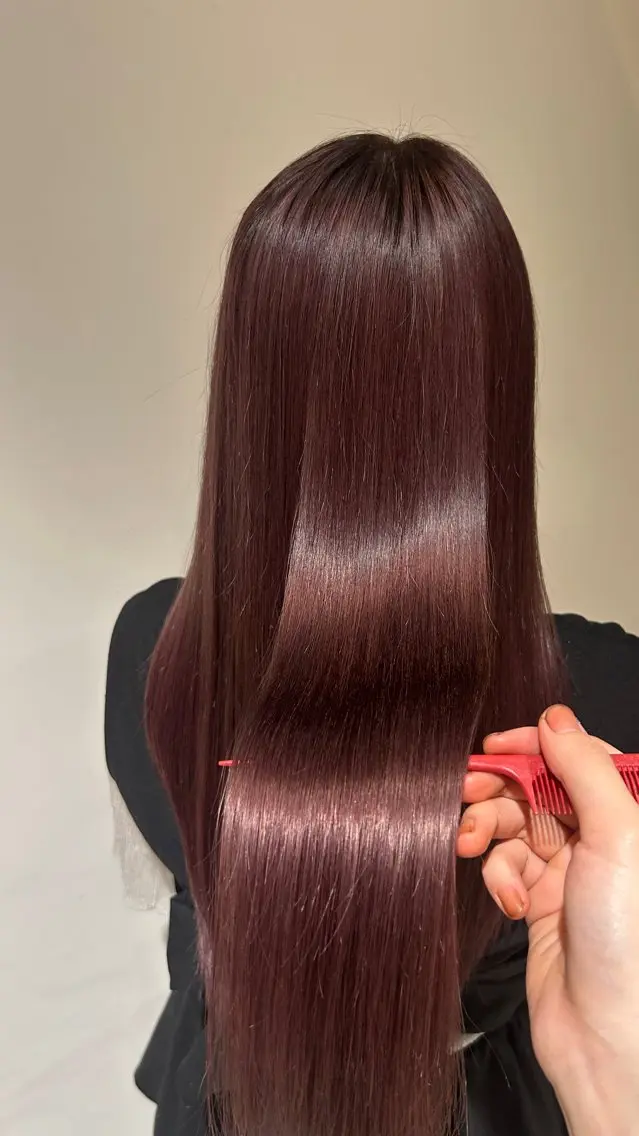 ロング カラー ヘアカラー パライソ南公園店小嶋 さつきのヘアスタイル