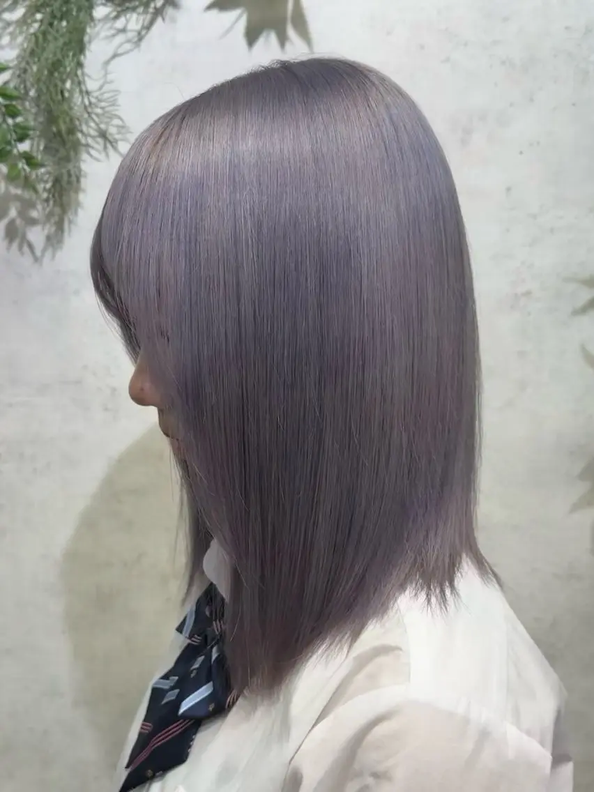 ミディアム ヘアカラー トリートメント ハイトーン/ブリーチ MAYURI🌺横浜のヘアスタイル